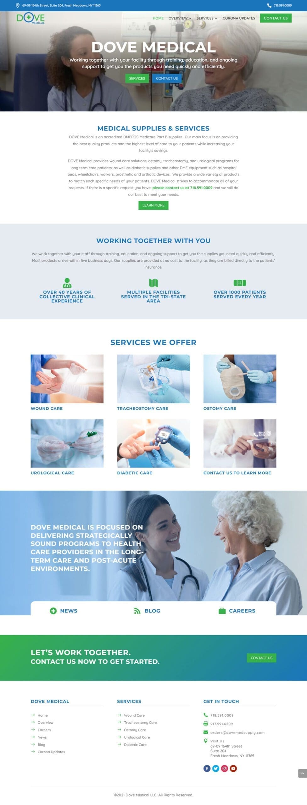 Medical Supplies & Services Website