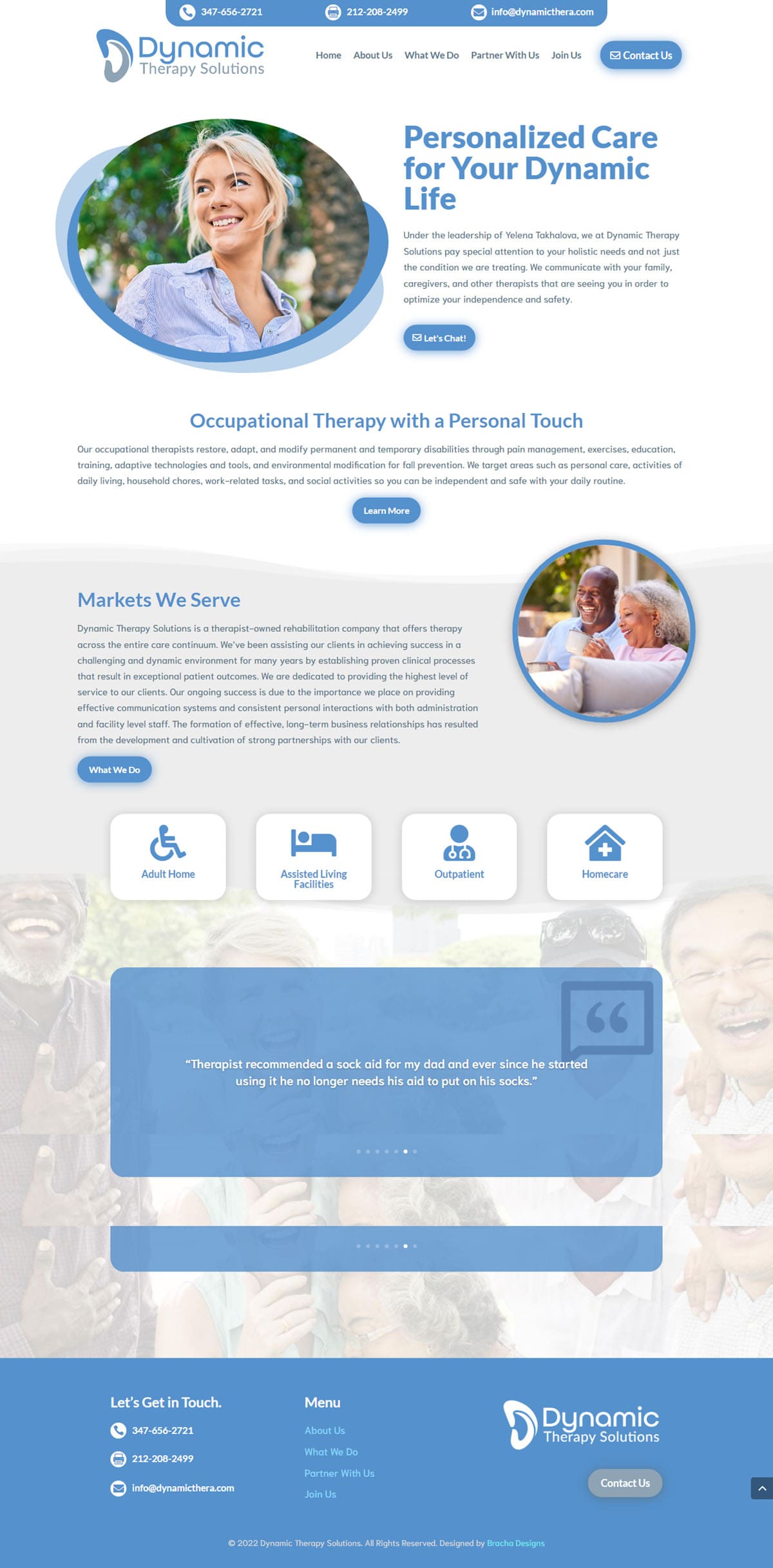 Occupational Therapy Website