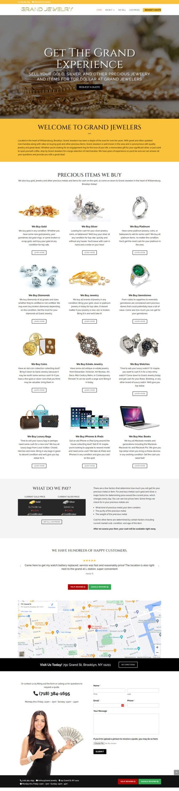 Brooklyn Jeweler Website