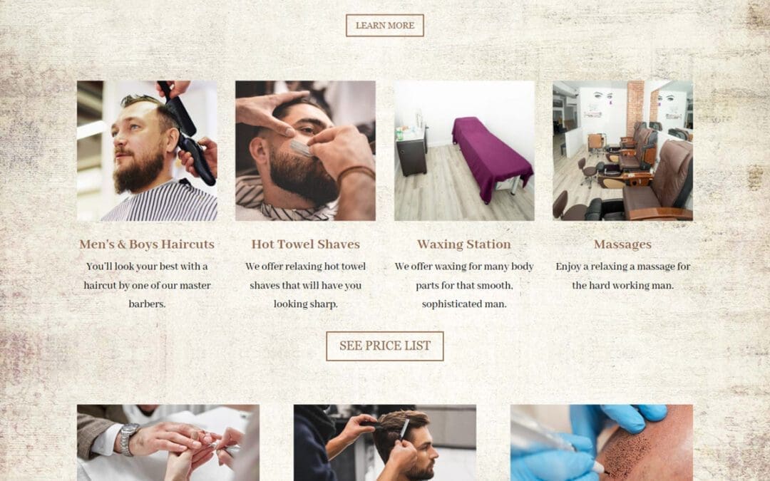 Deluxe Grooming Website