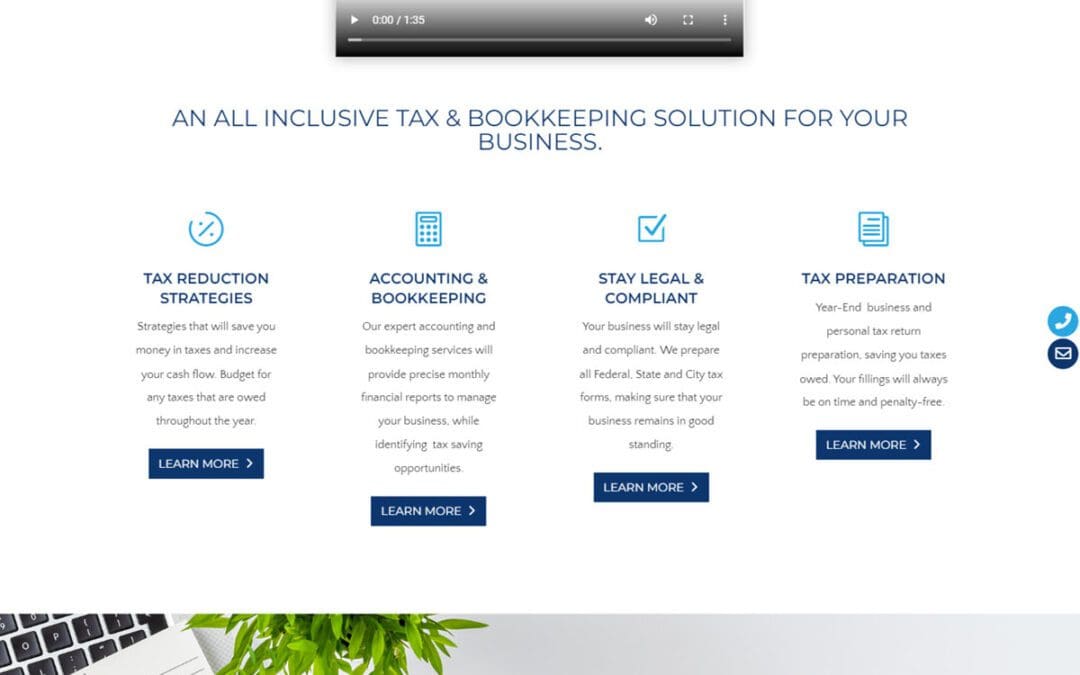 Business Accounting Website