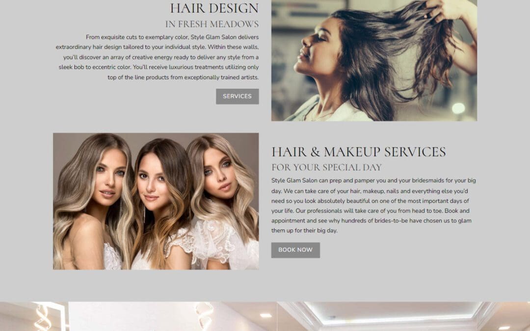 Beauty Salon Website