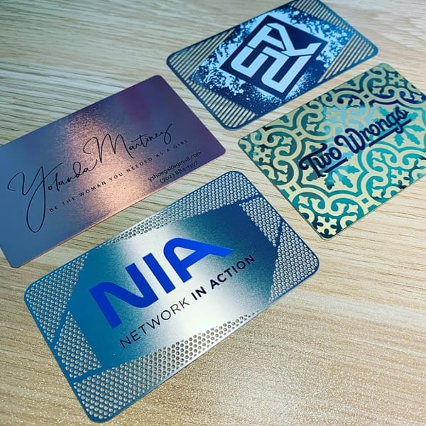 Metal Business Cards