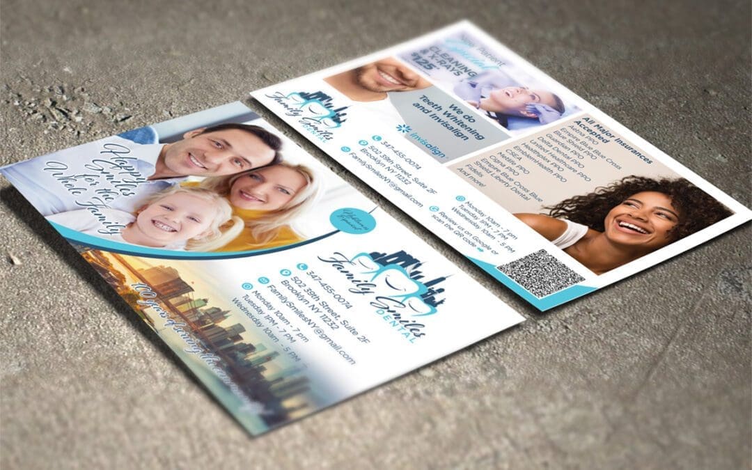 Family Smiles Dental Postcard