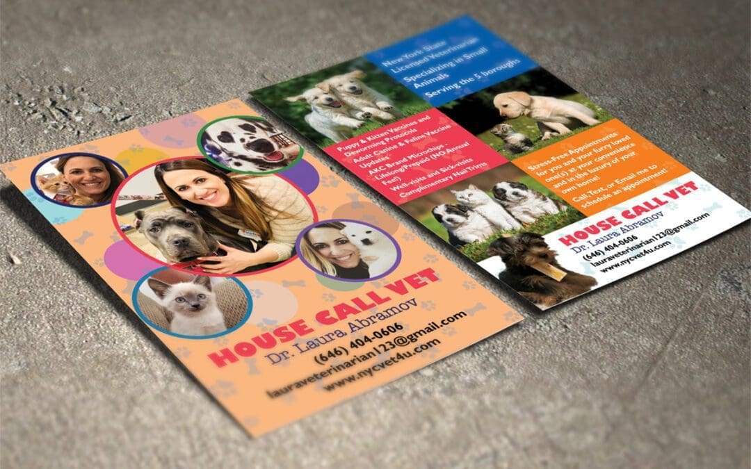 House Call Vet Postcard