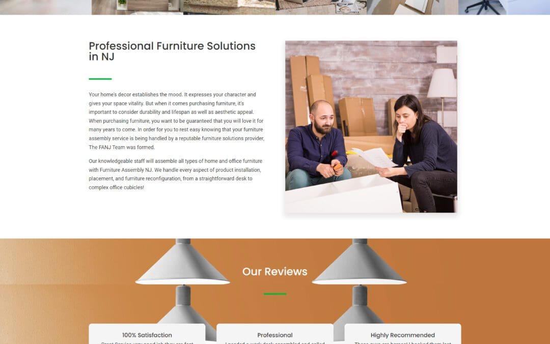 Furniture Assembly Website