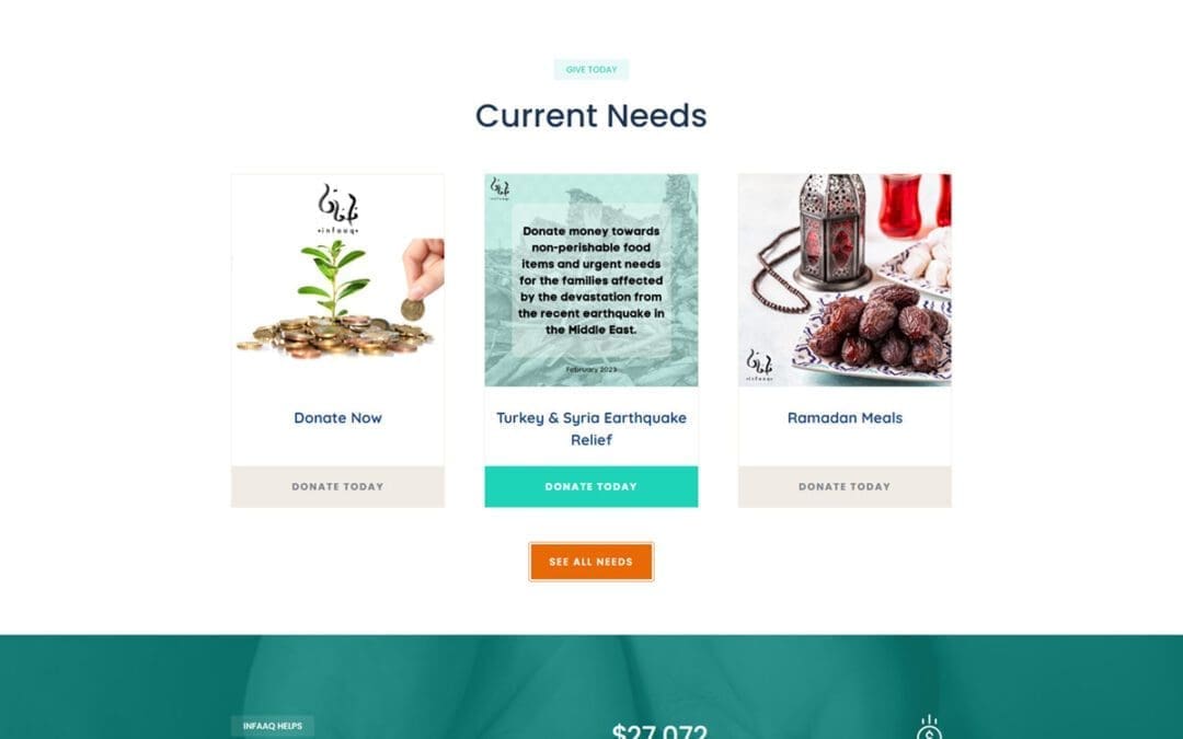 Poverty Relief Website