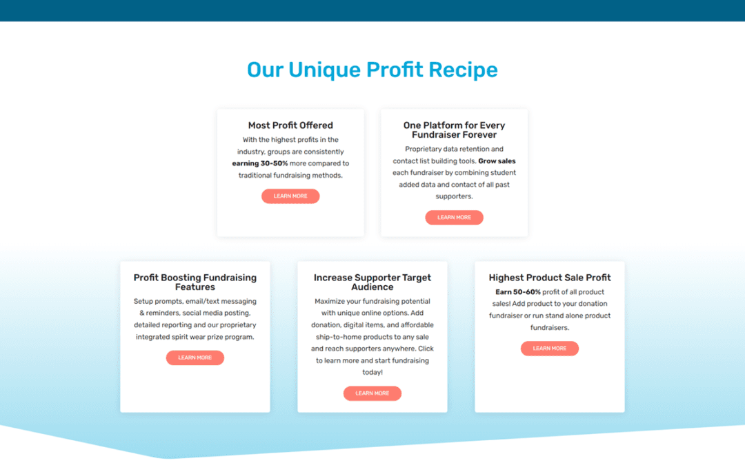 Fundraising Platform Website