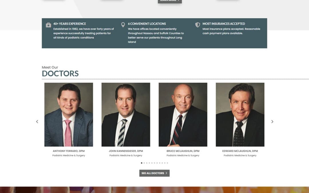 Podiatric Website