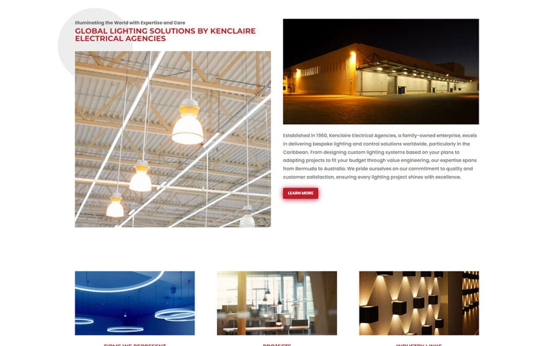 Global Lighting Solutions Website