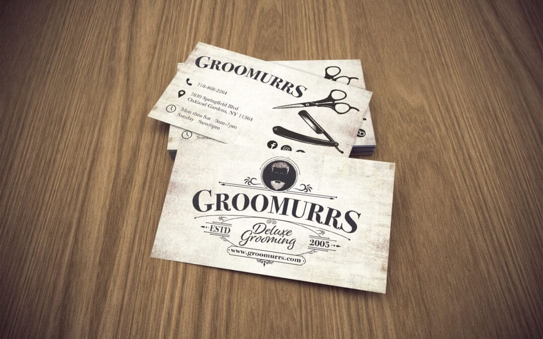 Barbershop Business Card