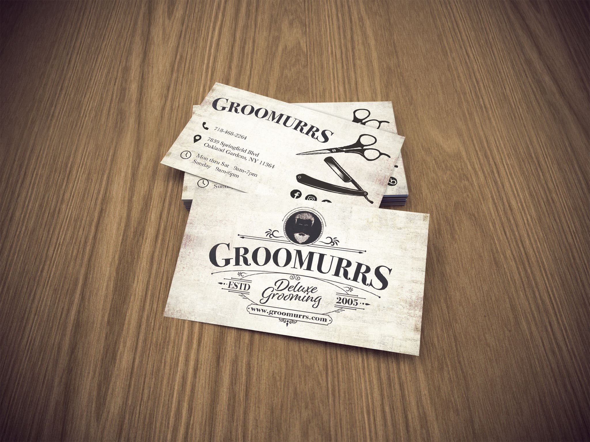 Barbershop Business Card