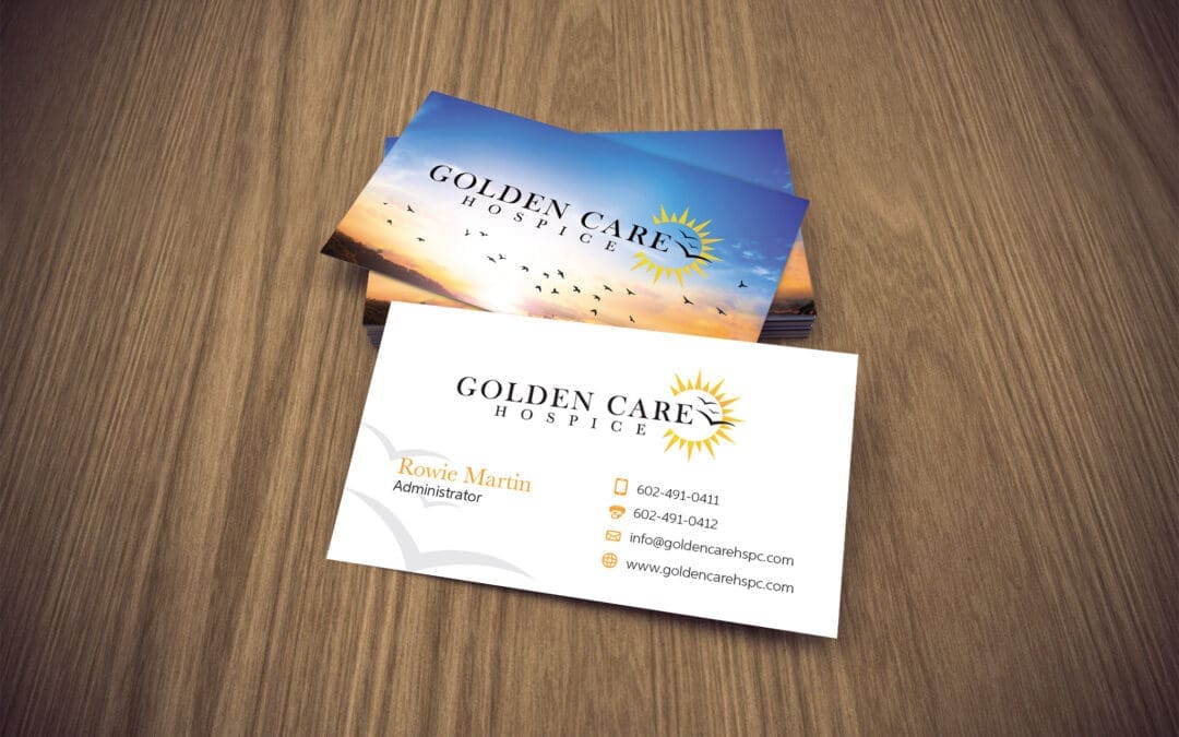 Hospice Company Business Card