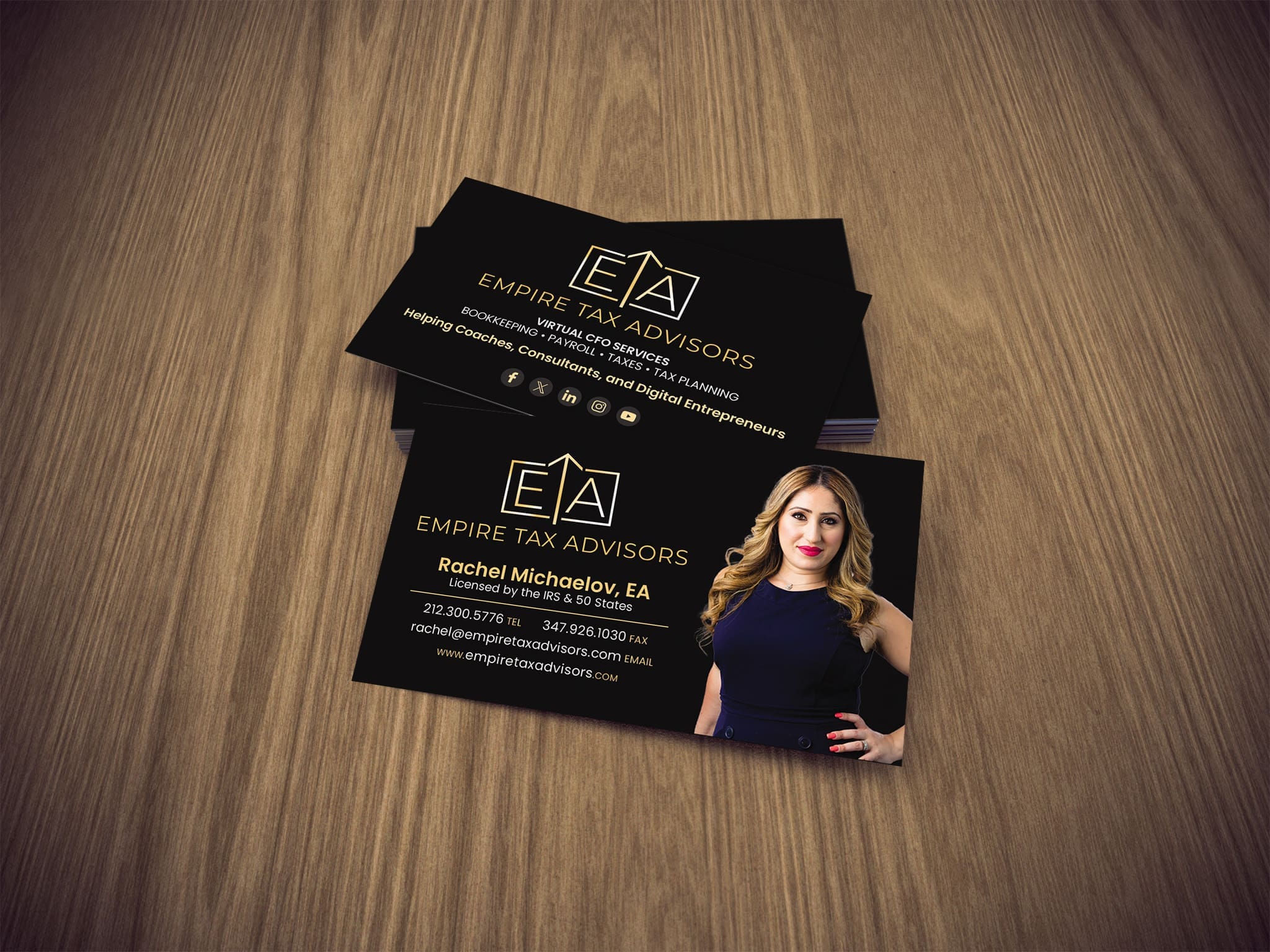 Tax Accountant Business Card