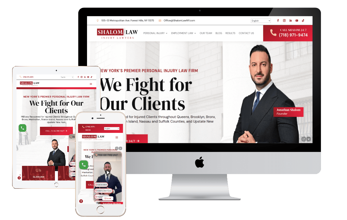 Website Design Shalom Law 1
