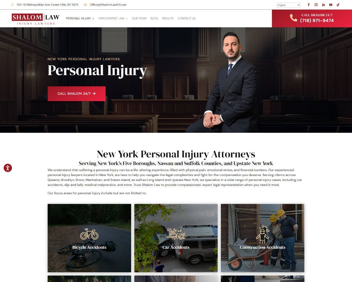 Website Design Shalom Law 4 Website Design Shalom Law 4