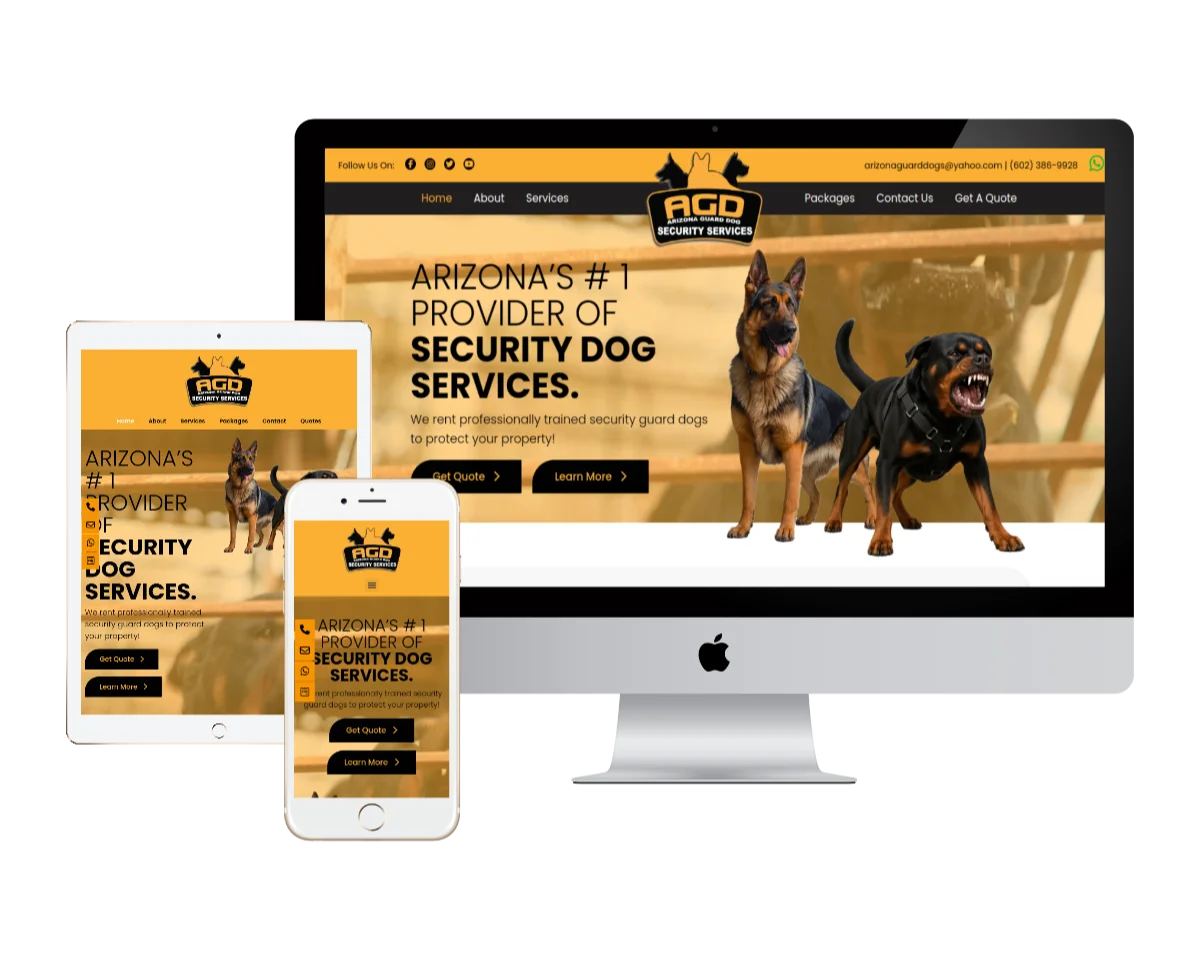 Website Design Arizona Guard Dog 1 Website Design Arizona Guard Dog 1