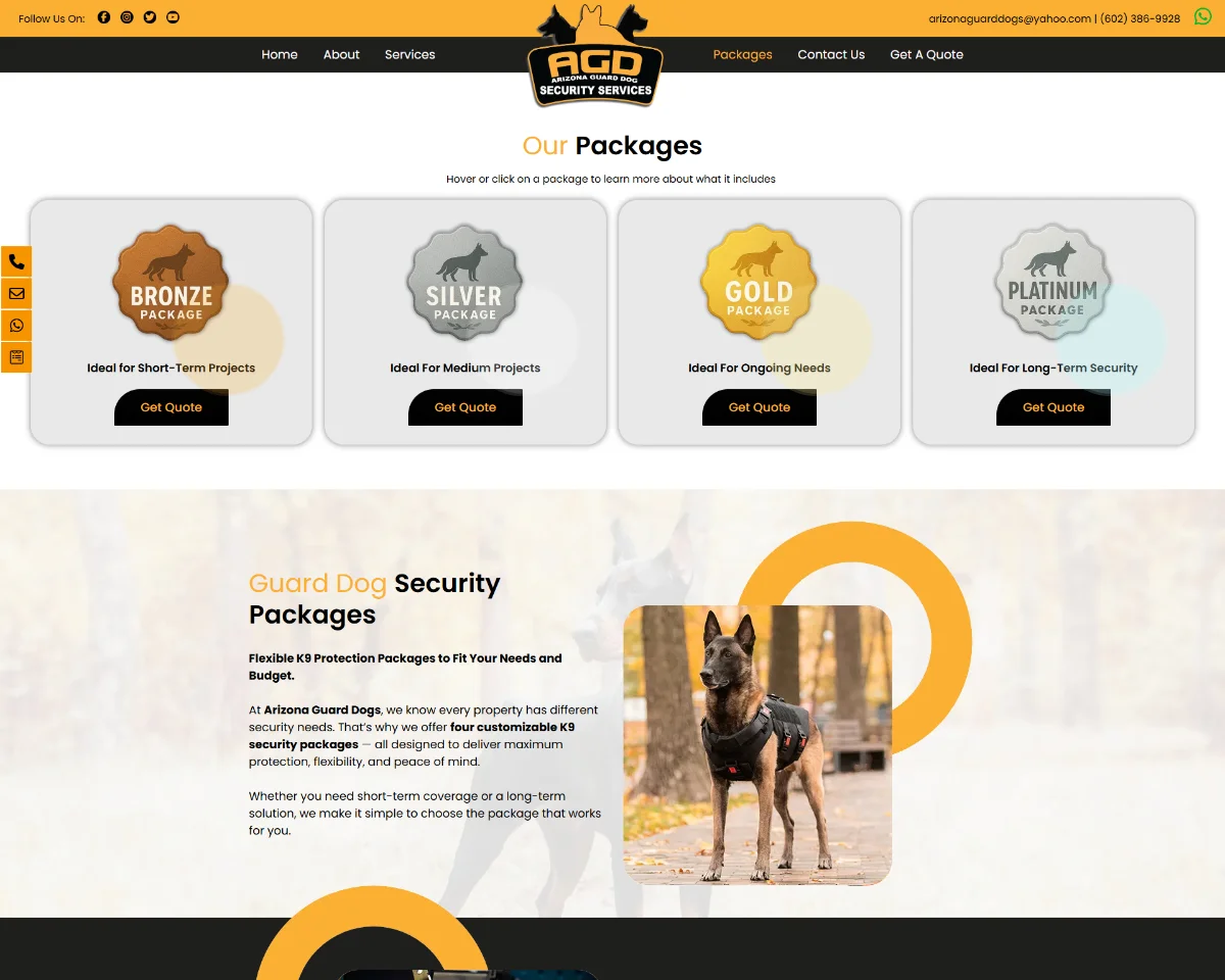 Website Design Arizona Guard Dog 5 Website Design Arizona Guard Dog 5