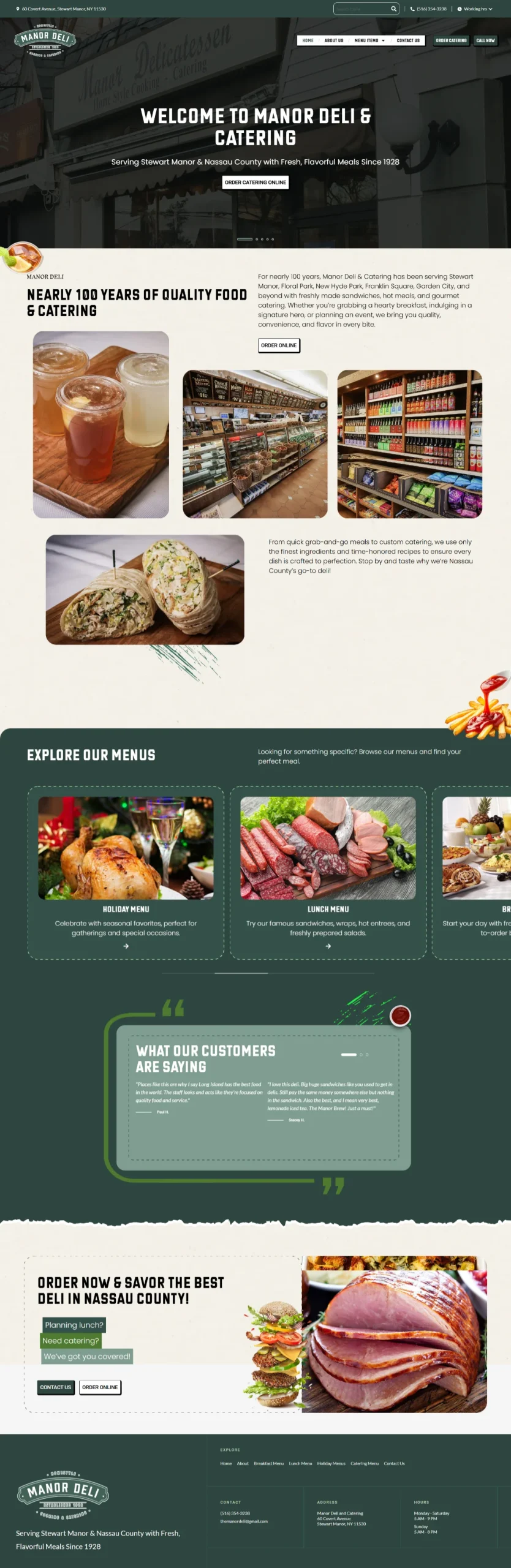 Deli Website