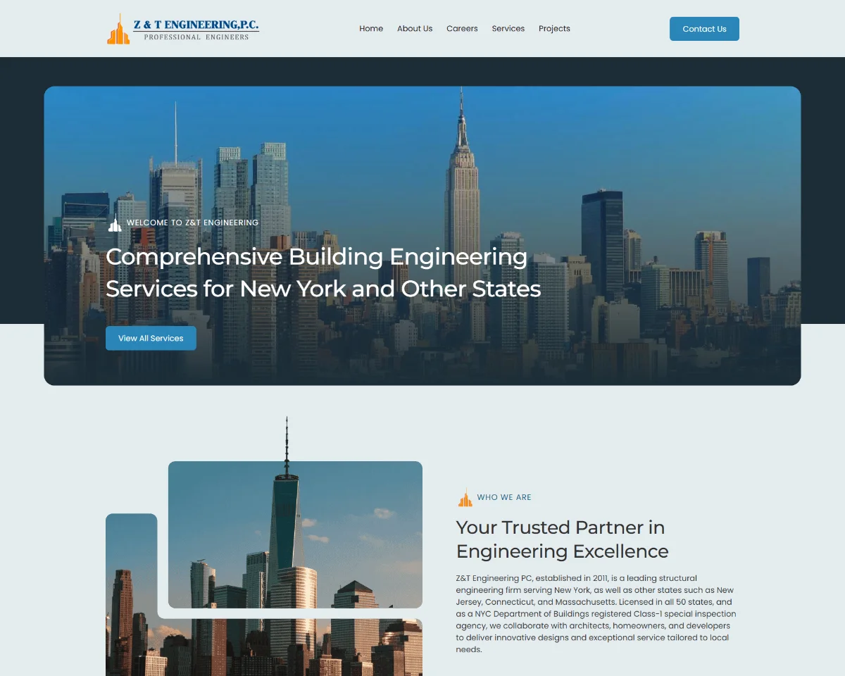 Website Design | ZT Engineering Website Design | ZT Engineering