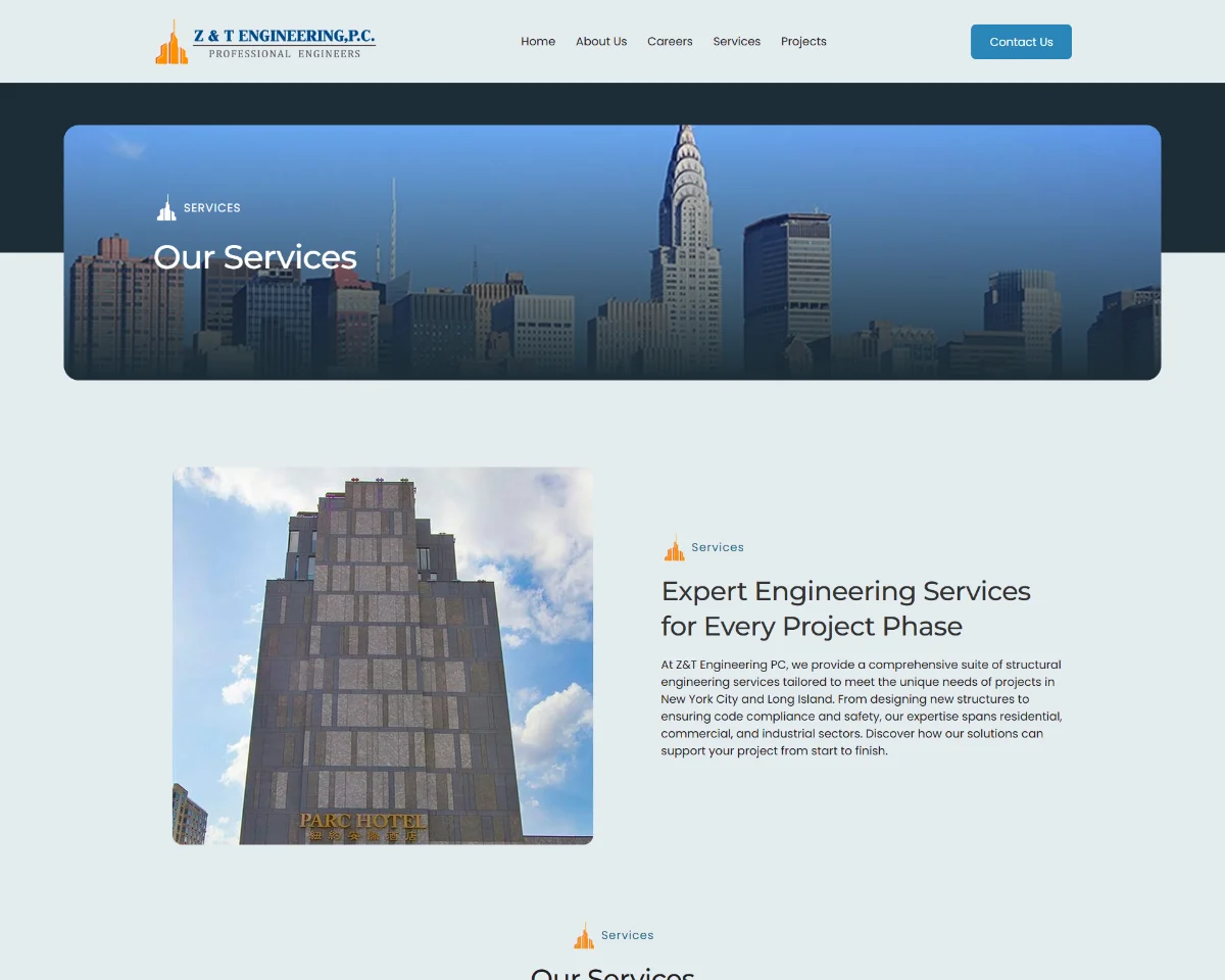Website Design | ZT Engineering Website Design | ZT Engineering